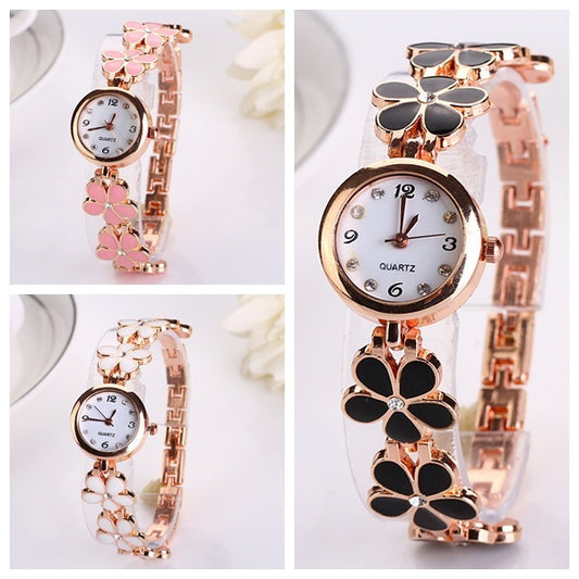 Lvpai New Luxury Casual Fashion Bracelet Watch Flower Strap Wristwatch Dress Elegance Quartz Watch For Women Gift Watch